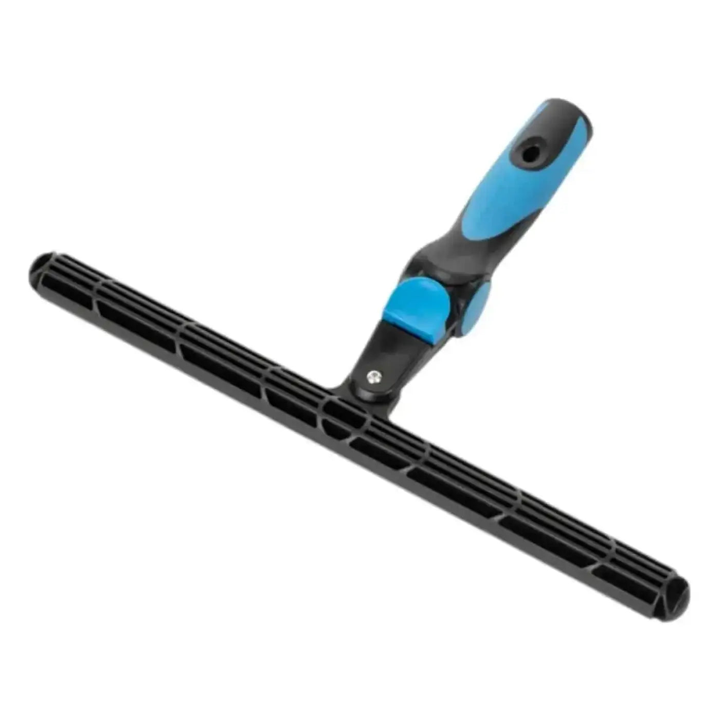 Schwenkmaster swivelmaster t-stange schwarzer und blauer kunststoff-schaber mit strukturiertem griff