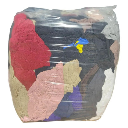 Trapo de limpieza de punto multicolor 10kg fardo