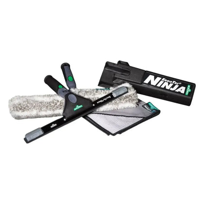 UNGER AKN12 ErgoTec NINJA Set de limpieza de ventanas 4 en 1