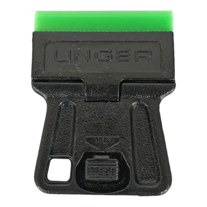 Mini rascador con cuchilla para vidrio UNGER Green Label STMIN
