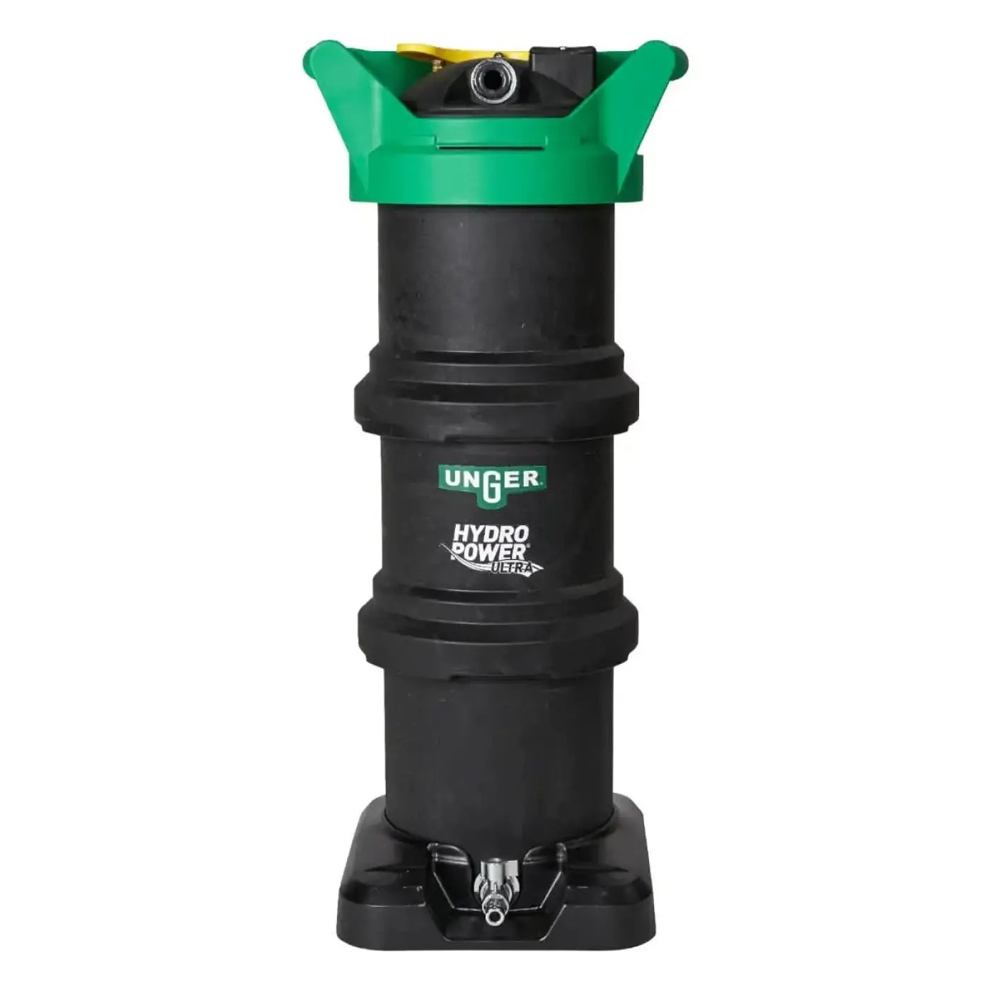 Schwarze und grüne unger hydro power 1500gpm wasserpumpe mit robustem zylindrischem design und gerippten sektionen