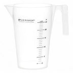 Klarer messbecher aus kunststoff mit griff und milliliter-skala von vermop professional cleaning systems