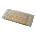 Vermop twixter classic wischmop 40cm mit cremefarbener badmatte aus weichen schlaufen und goldenen streifen