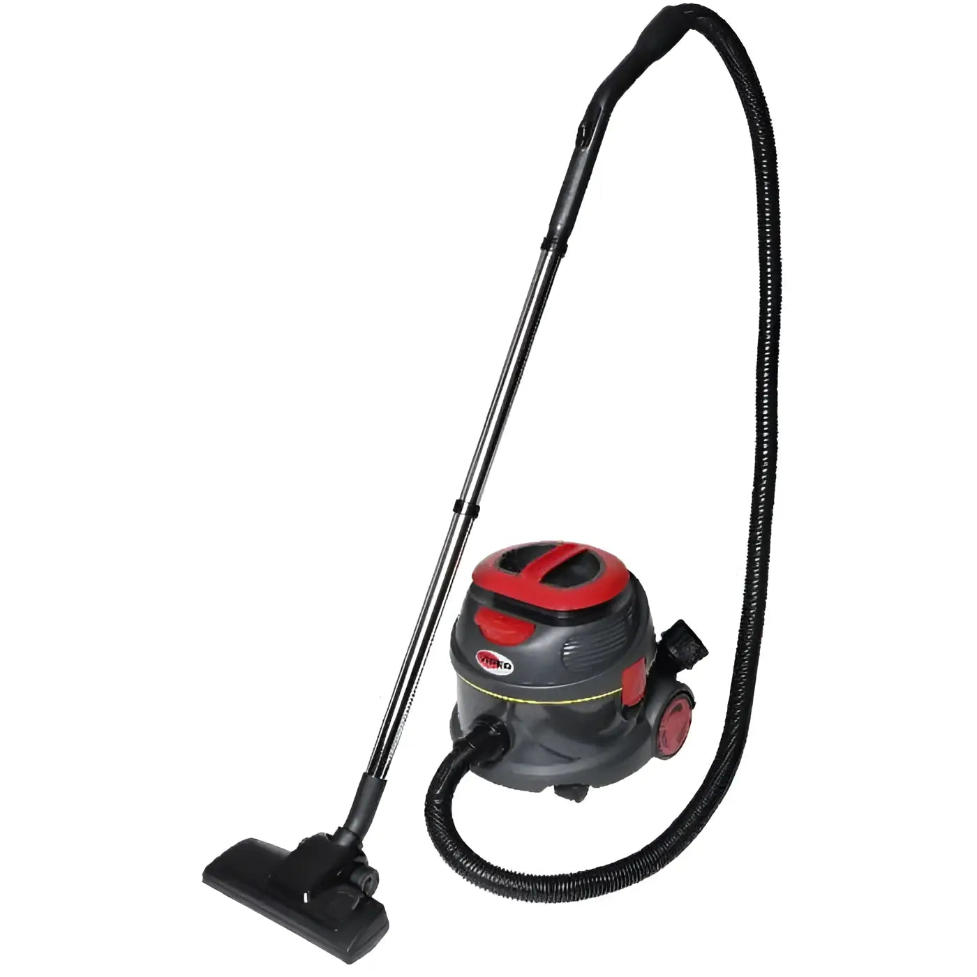 Viper staubsauger dsu10-eu schwarzer und roter behältersauger mit flexiblem schlauch griff und bodendüse