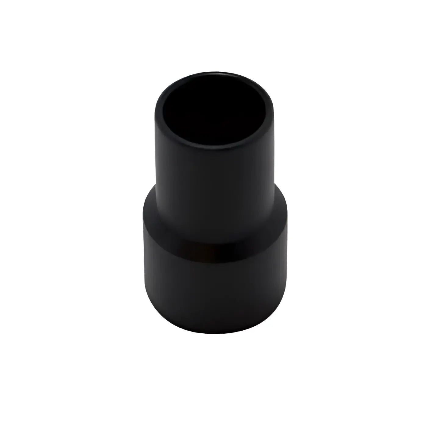 Weber muffe für saugschlauch nw 32 id32 ad38 schwarzer zylindrischer adapter mit matter oberfläche und leicht konischem design