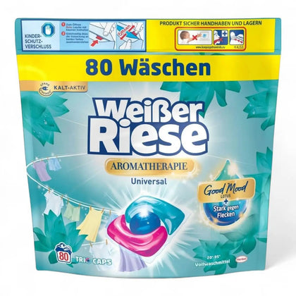 WEIßER RIESE Cápsulas universales Trio Aromaterapia 80WL