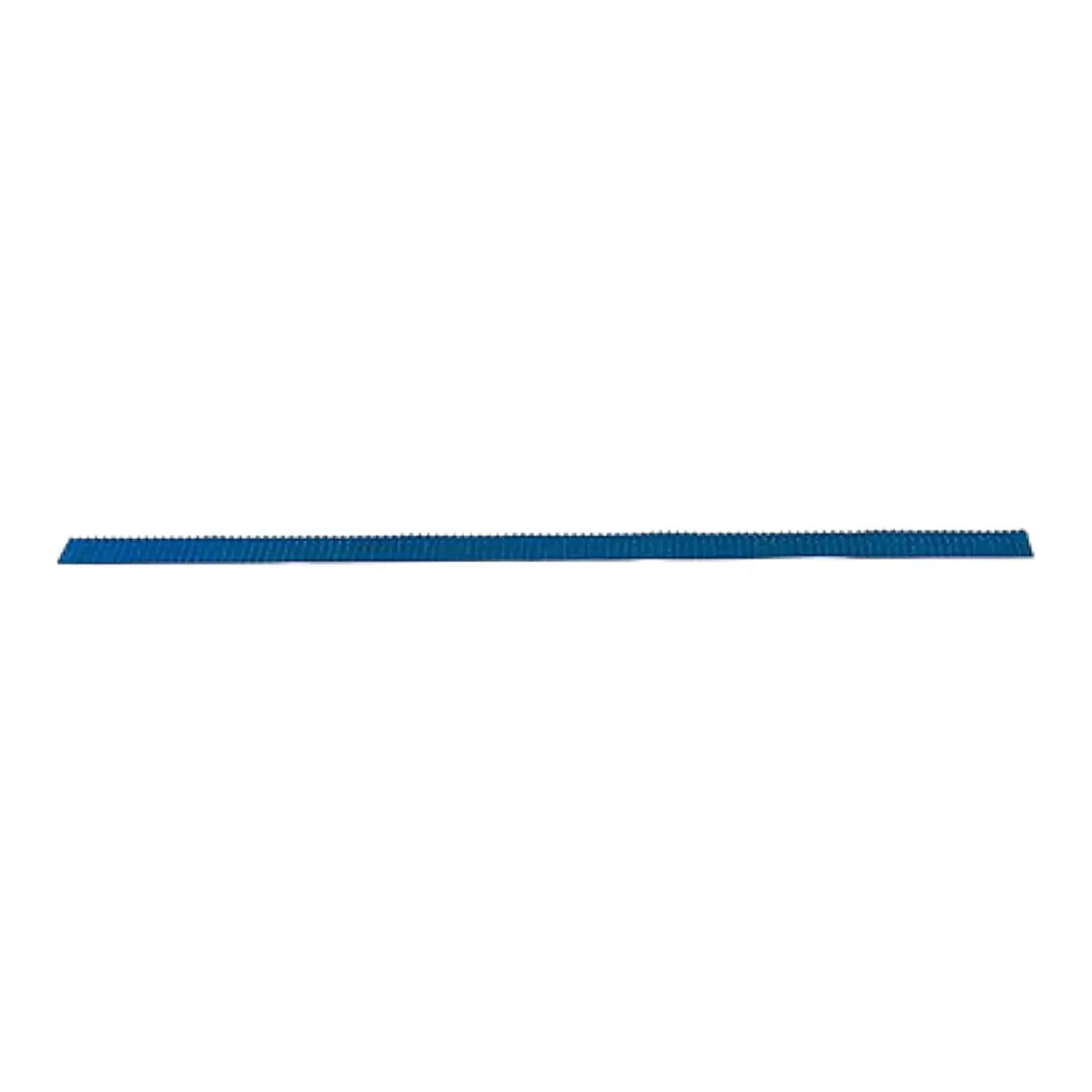 Blauer plastiklineal mit strukturierter geriffelter oberfläche für wetrok sauglippen discomatic bolero 10 und 20 liter